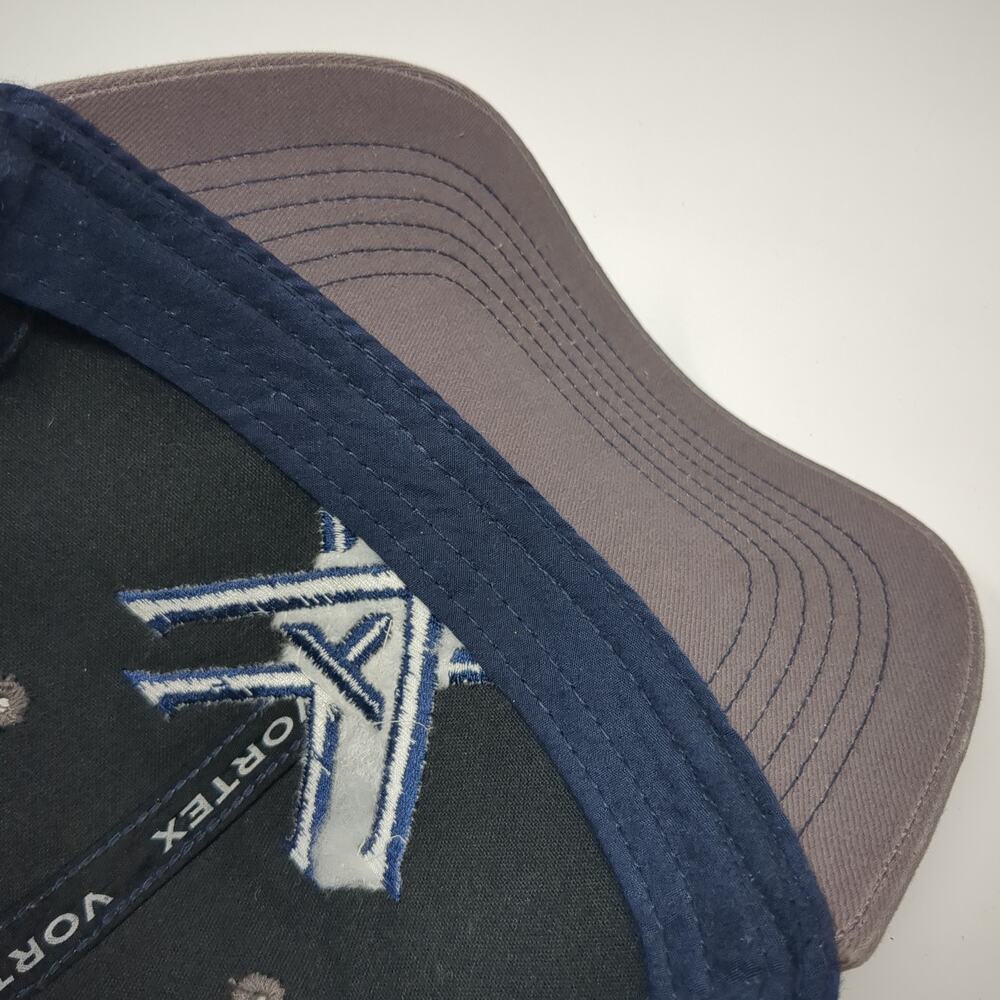 Vortex Spell Out Snapback Hat Multicolor One Size… - image 7